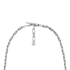 Collar Fossil  JA7243040 Plateado Mujer