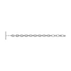 Pulsera Fossil  JA7244040 Plateado Mujer