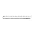 Pulsera Doble Fossil  JA7245040 Plateado Mujer