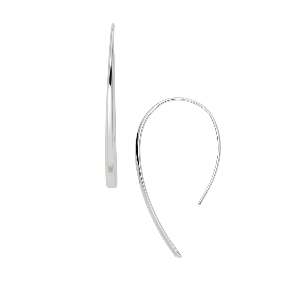 Aros Fossil  JF01702040 Plateado Mujer