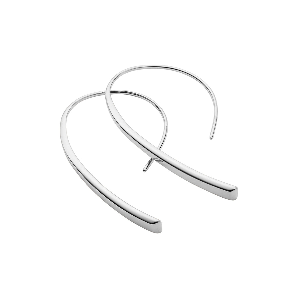 Aros Fossil  JF01702040 Plateado Mujer