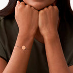 Pulsera Fossil Oro Rosado JF02898791