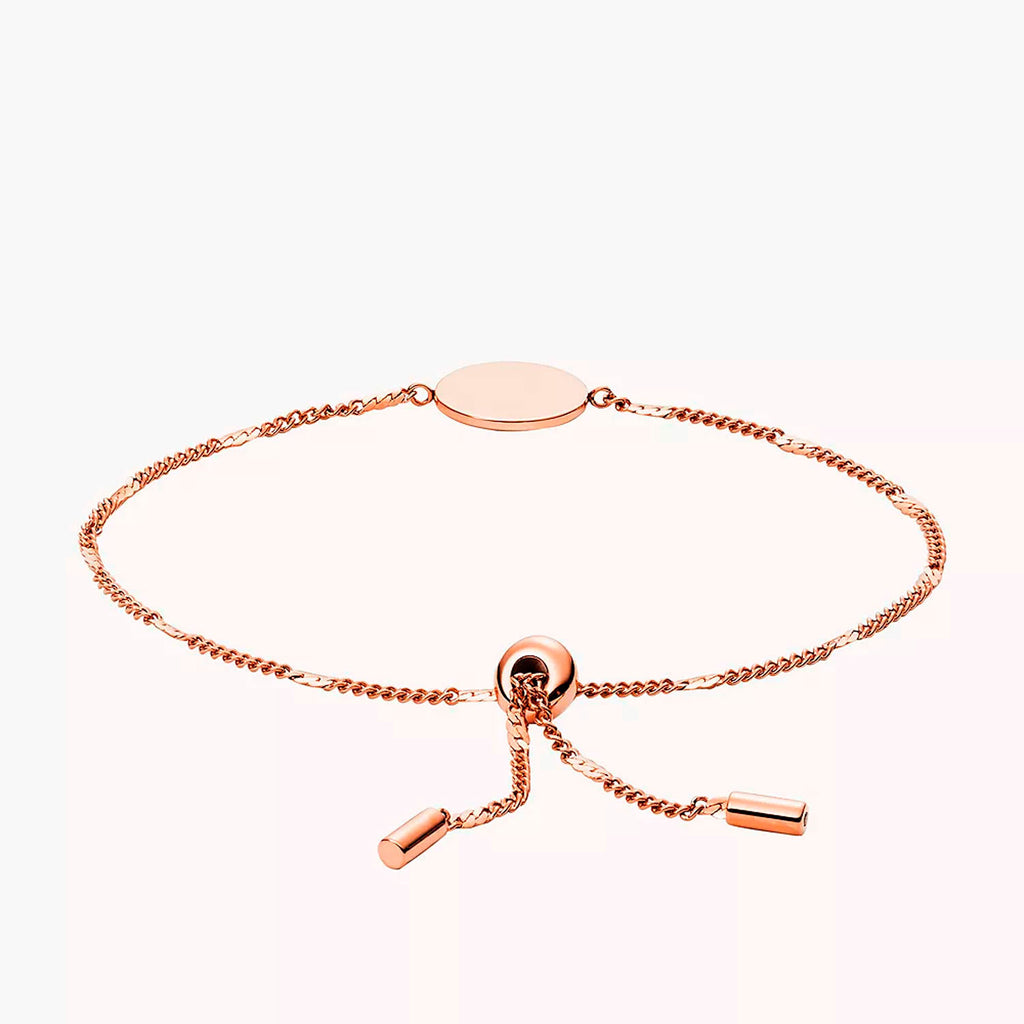 Pulsera Fossil Oro Rosado JF02898791