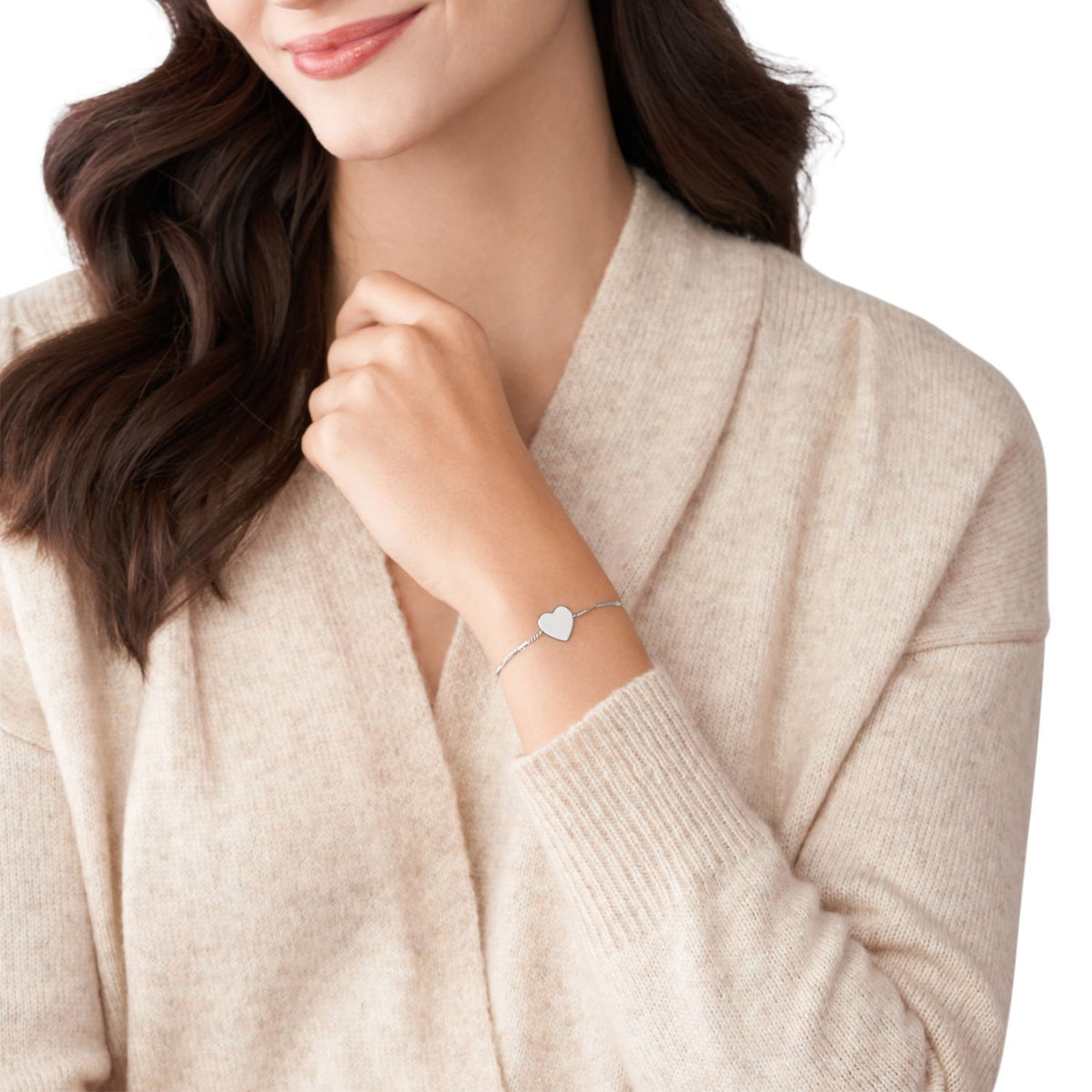 Pulsera Fossil Plateado JF03329040