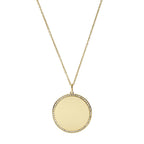 Collar Fossil  JF03888710 Dorado Mujer