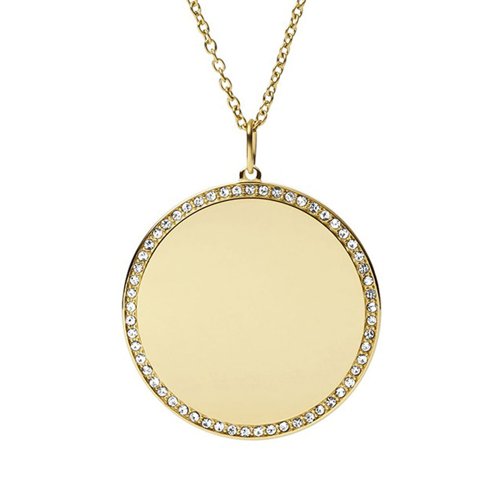 Collar Fossil  JF03888710 Dorado Mujer