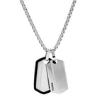 Collar Fossil  JF03996040 Plateado Hombre