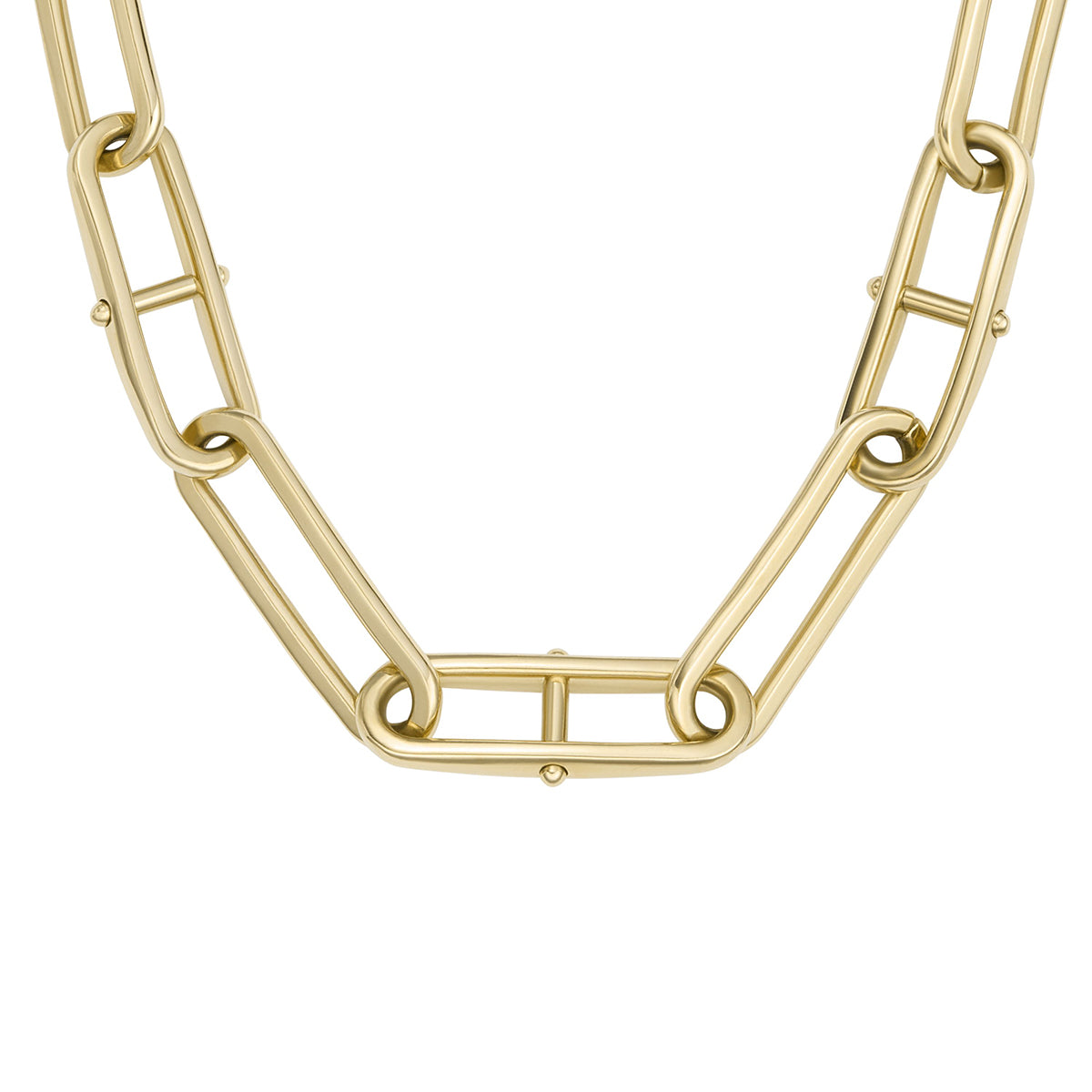 Collar Fossil  JF04102710 Dorado Mujer