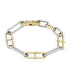 Pulsera Fossil  JF04349998 Bicolor Mujer