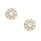 Aros Fossil  JF04375710 Dorado Mujer