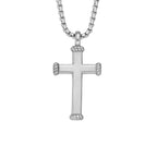 Collar Fossil  JF04401040 Plateado Hombre