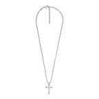 Collar Fossil  JF04401040 Plateado Hombre
