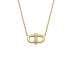 Collar Fossil  JF04582710 Dorado Mujer