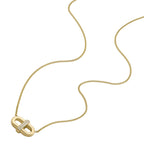 Collar Fossil  JF04582710 Dorado Mujer
