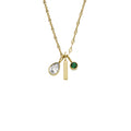 Collar Fossil Dorado JF04588710