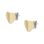 Aros Fossil  JF04654710 Dorado Mujer
