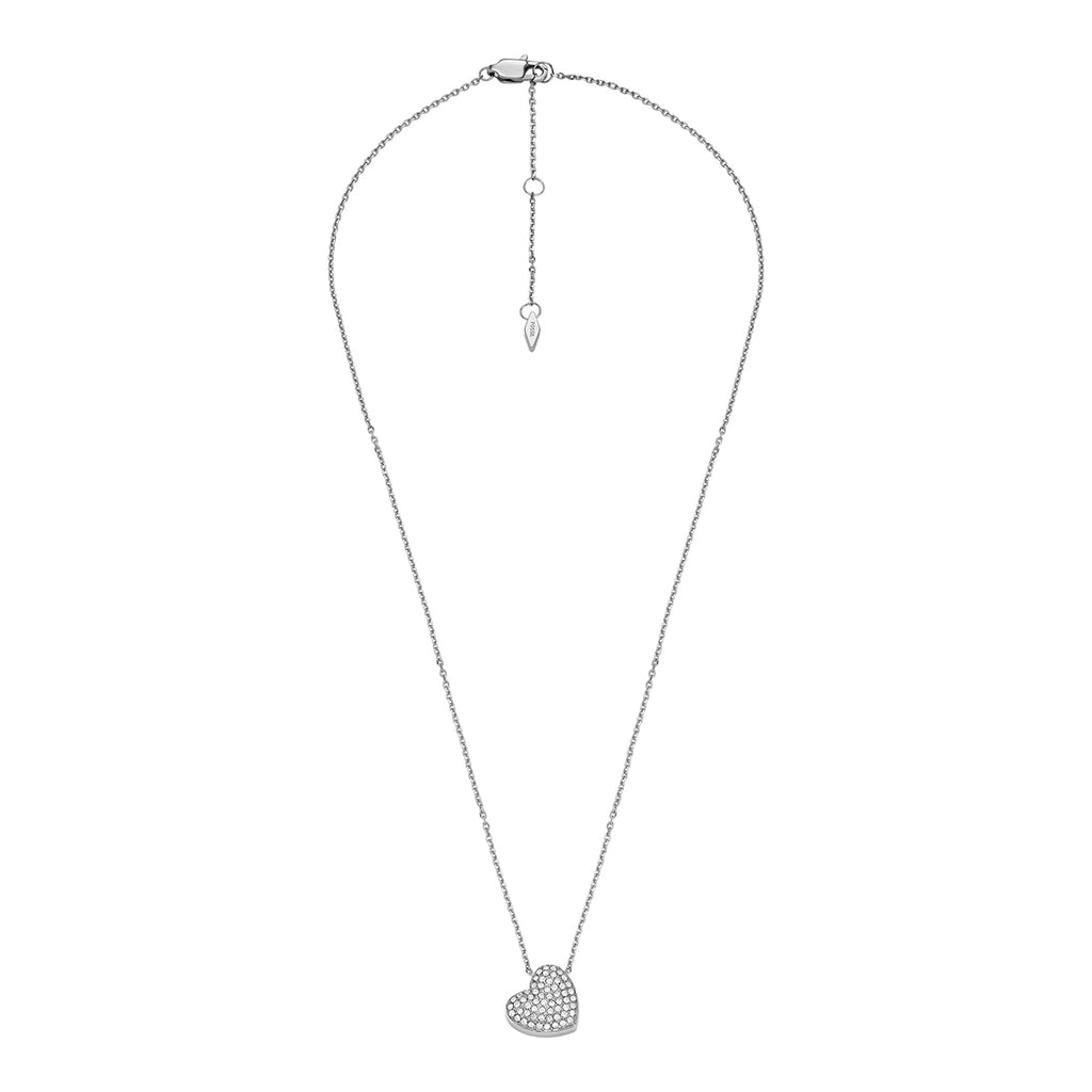 Collar Fossil  JF04674040 Plateado Mujer