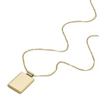 Collar Fossil  JF04688710 Dorado Mujer