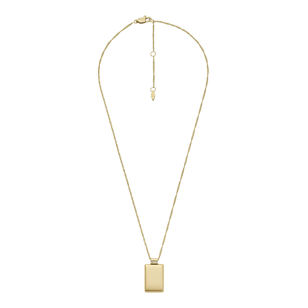 Collar Fossil  JF04688710 Dorado Mujer