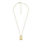 Collar Fossil  JF04688710 Dorado Mujer