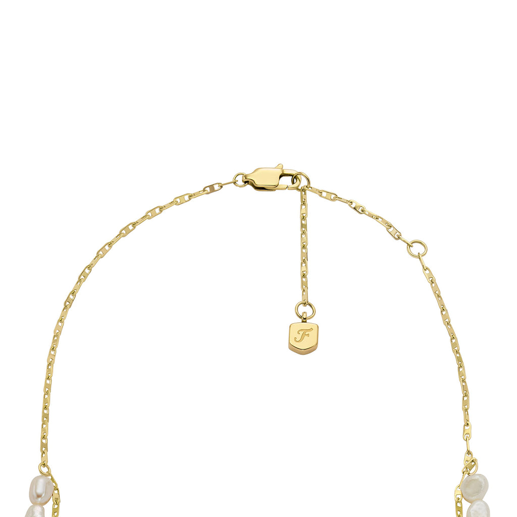 Collar Fossil  JF04728710 Dorado Mujer