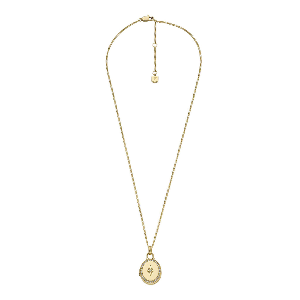 Collar Fossil  JF04735710 Dorado Mujer