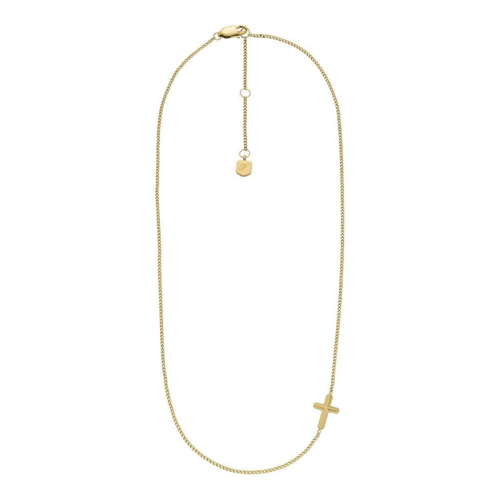 Collar Fossil  JF04748710 Dorado Mujer