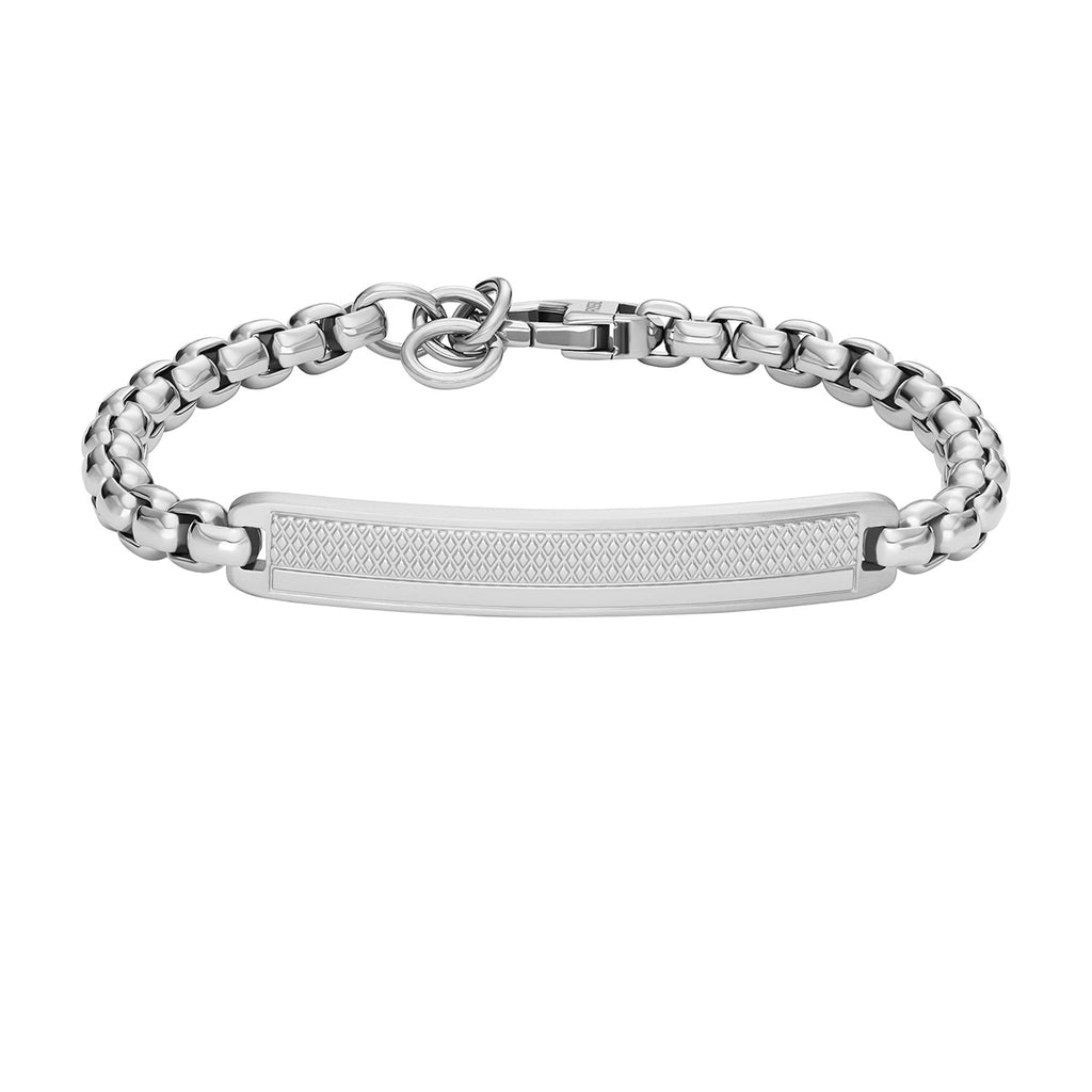 Pulsera Fossil  JF04767040 Plateado Hombre