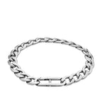 Pulsera Fossil  JF04770040 Plateado Hombre