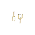 Aros Fossil  JF04780710 Dorado Mujer