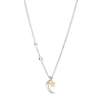 Collar Fossil  JFS00432998 Plateado Mujer