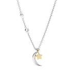 Collar Fossil  JFS00432998 Plateado Mujer