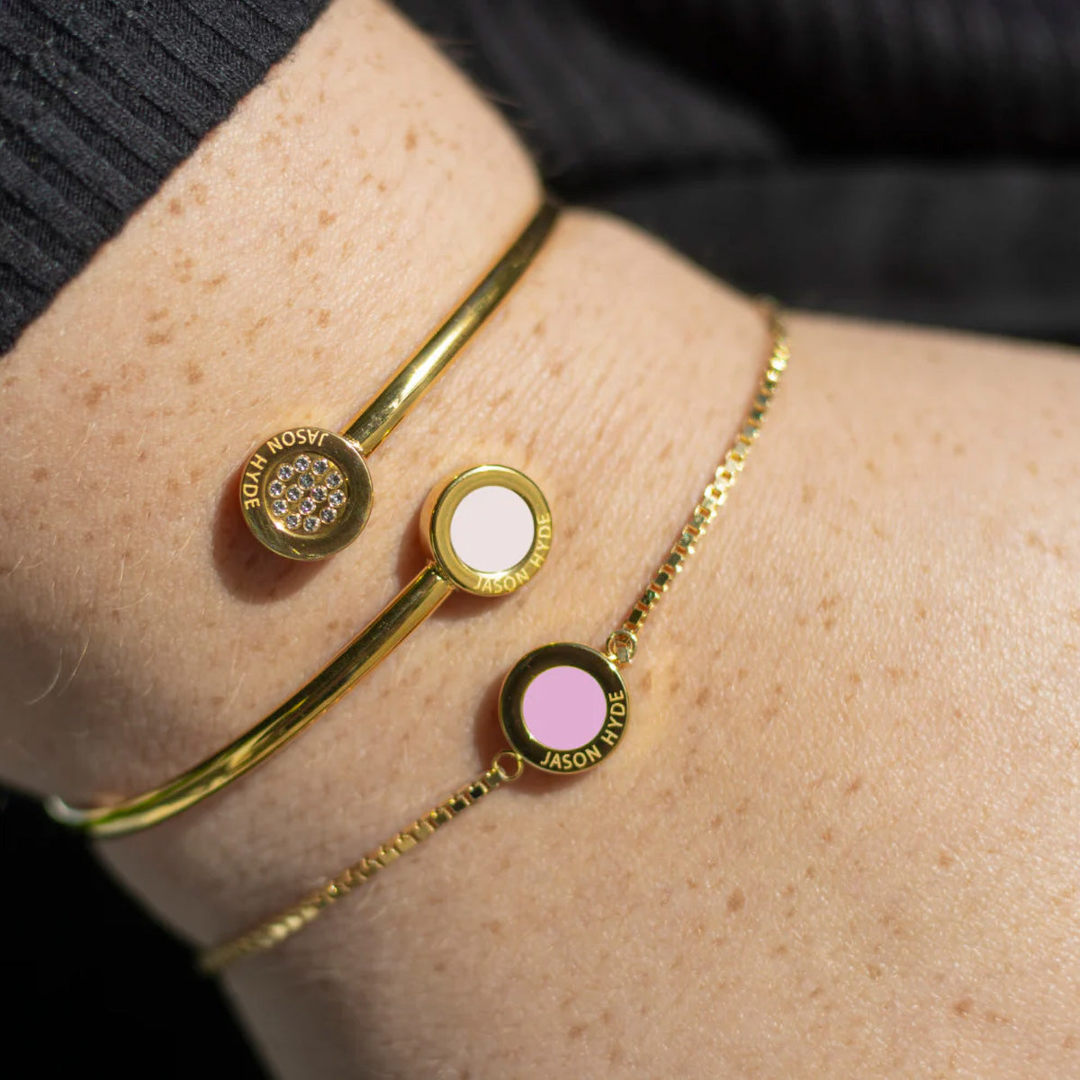 Pulsera Jason Hyde Morado JHJB0220Y