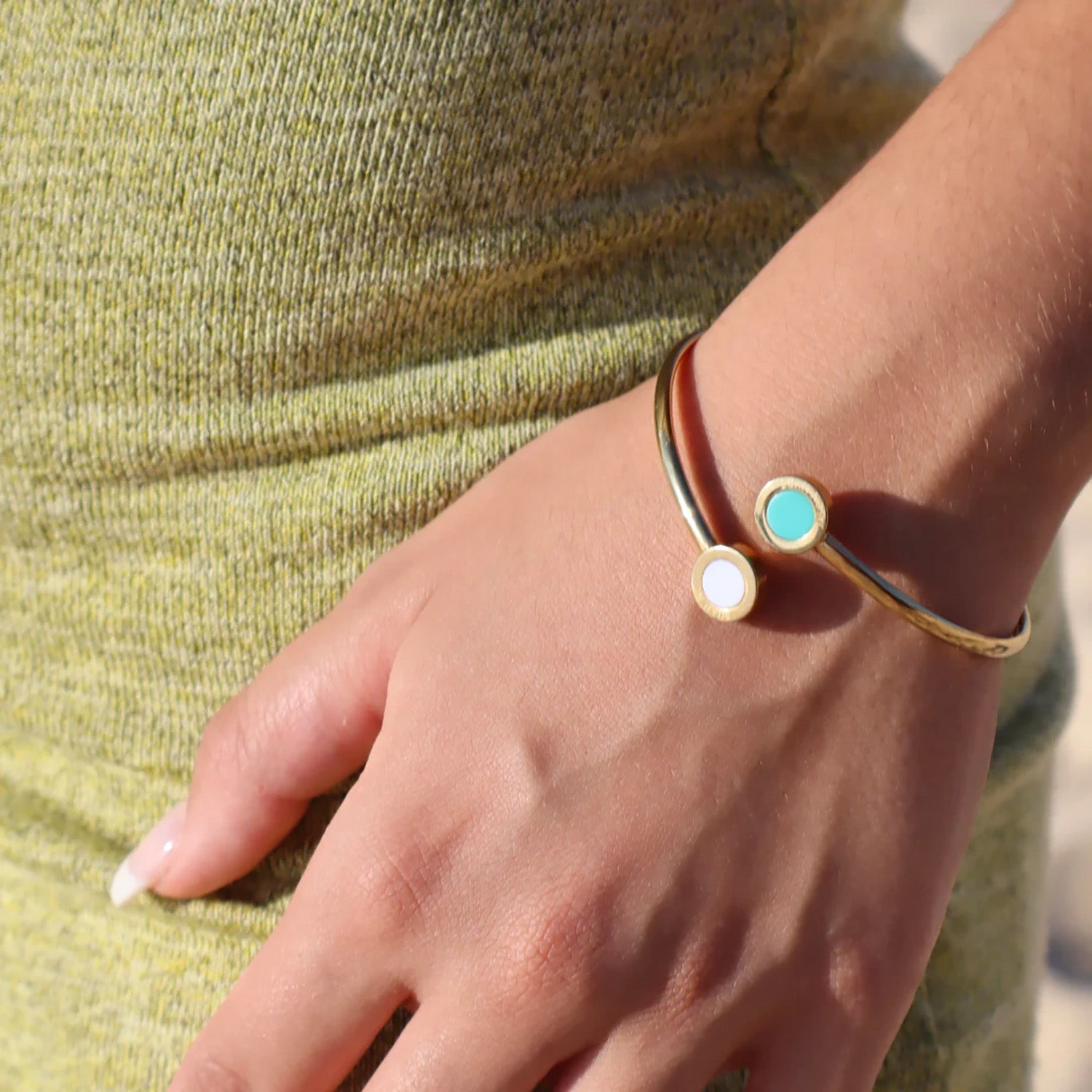 Brazalete Jason Hyde Turquesa JHJBG0002Y-S