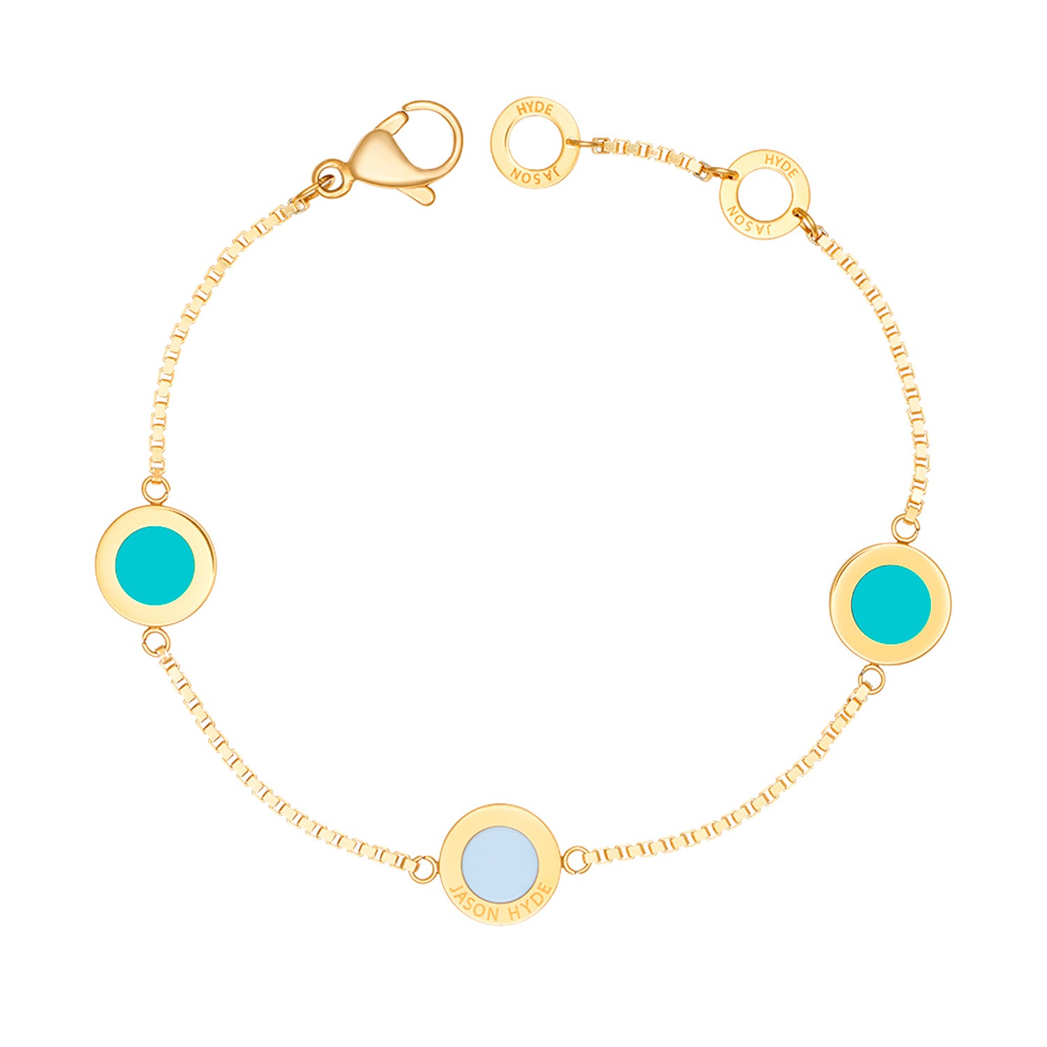 Pulsera Jason Hyde Turquesa JHJBTRI0003