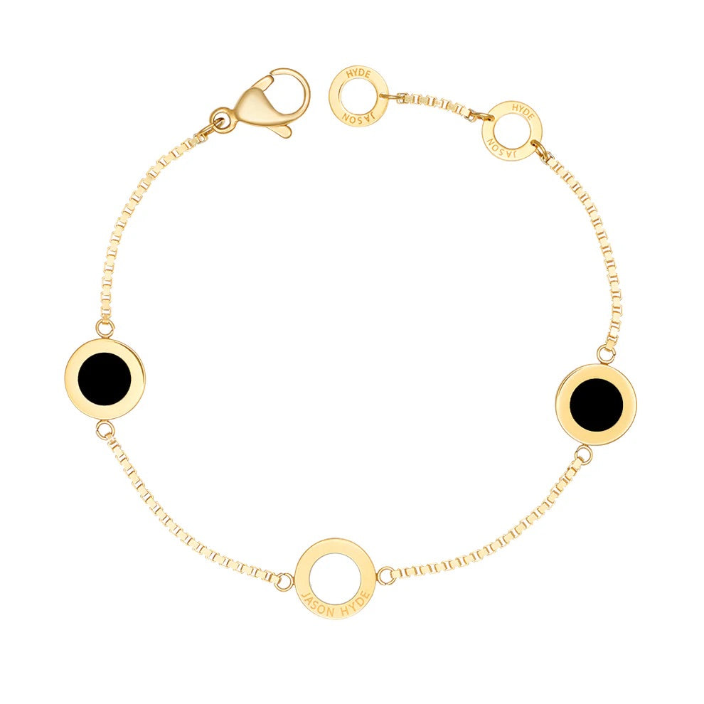 Pulsera Jason Hyde Dorado JHJBTRI0054Y
