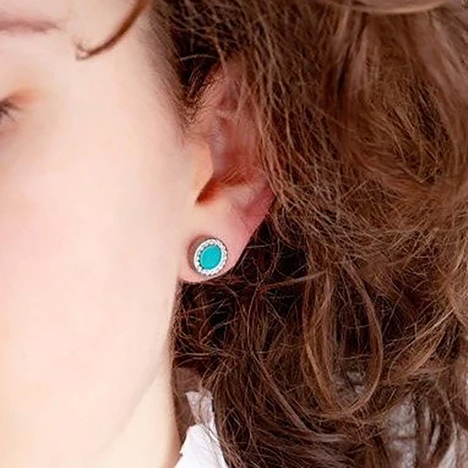 Aros Jason Hyde Turquesa JHJE0006W