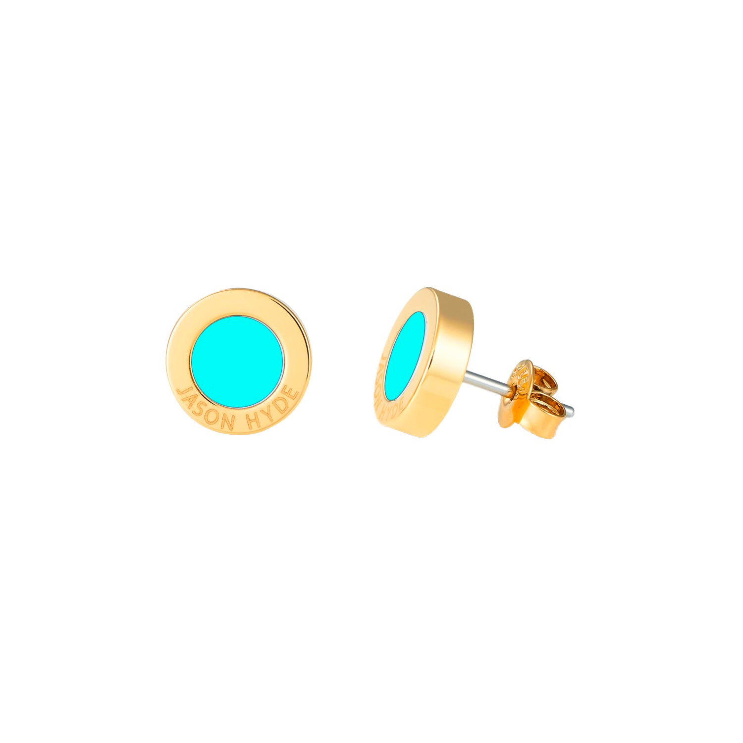 Aros Jason Hyde Turquesa JHJE0006Y