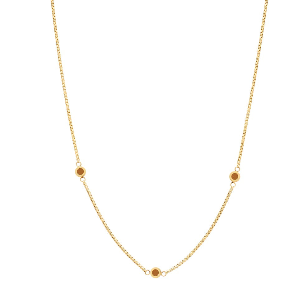 Collar Jason Hyde Café JHJN0270Y