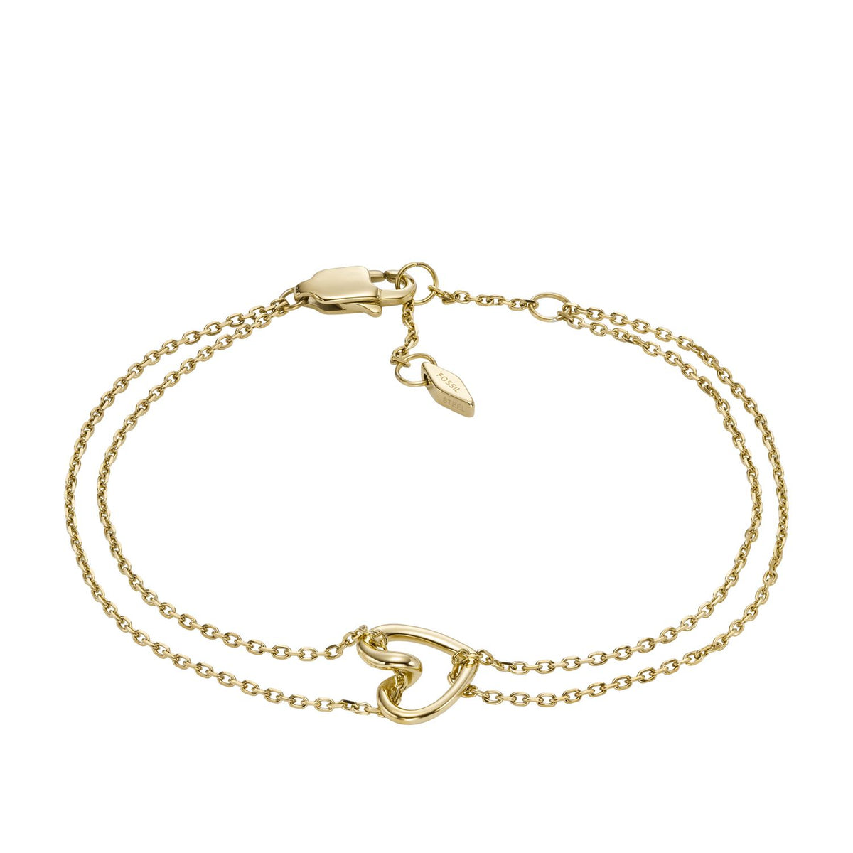 Pulsera Doble Fossil Dorado JOF00929710