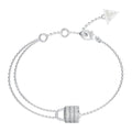 Pulsera Guess Plateada JUBB05418JWRHS