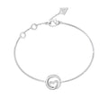 Pulsera Guess Plateada JUBB05527JWRHS