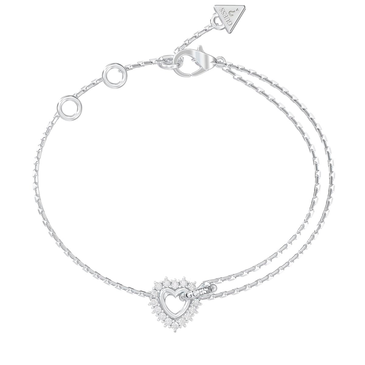 Pulsera Guess Plateada JUBB05534JWRHS