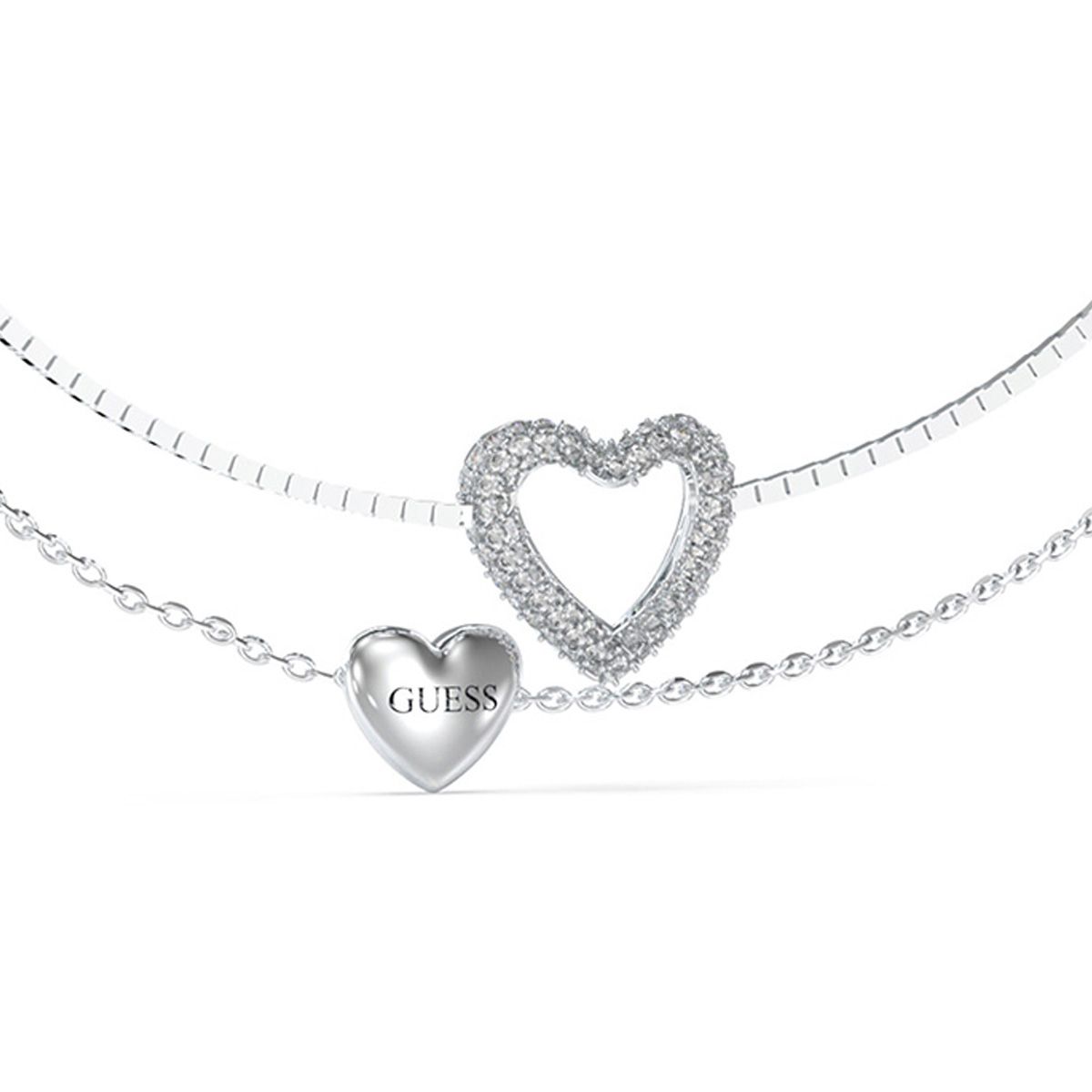 Pulsera Guess JUBB05027JWRHL Plateada