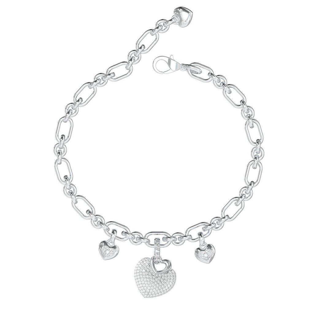 Pulsera Guess JUBB05211JWRHL Plateada