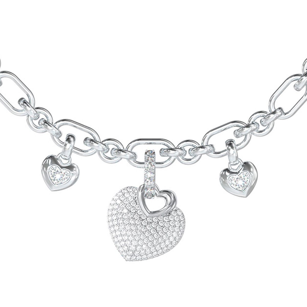 Pulsera Guess JUBB05211JWRHL Plateada