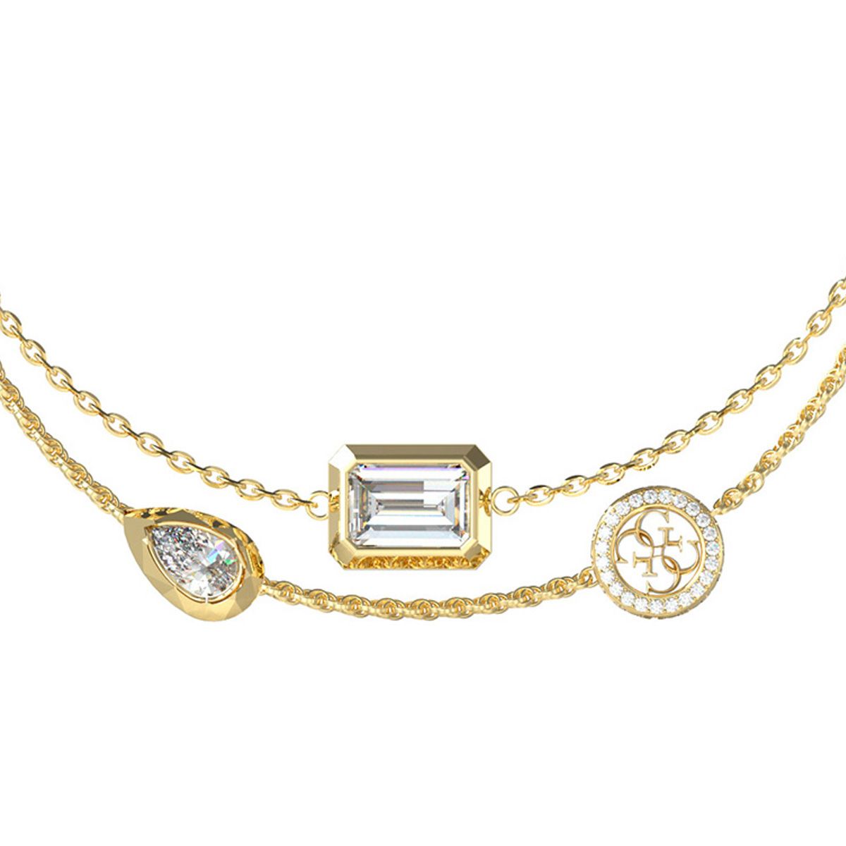 Pulsera Guess JUBB05237JWYGS Dorada