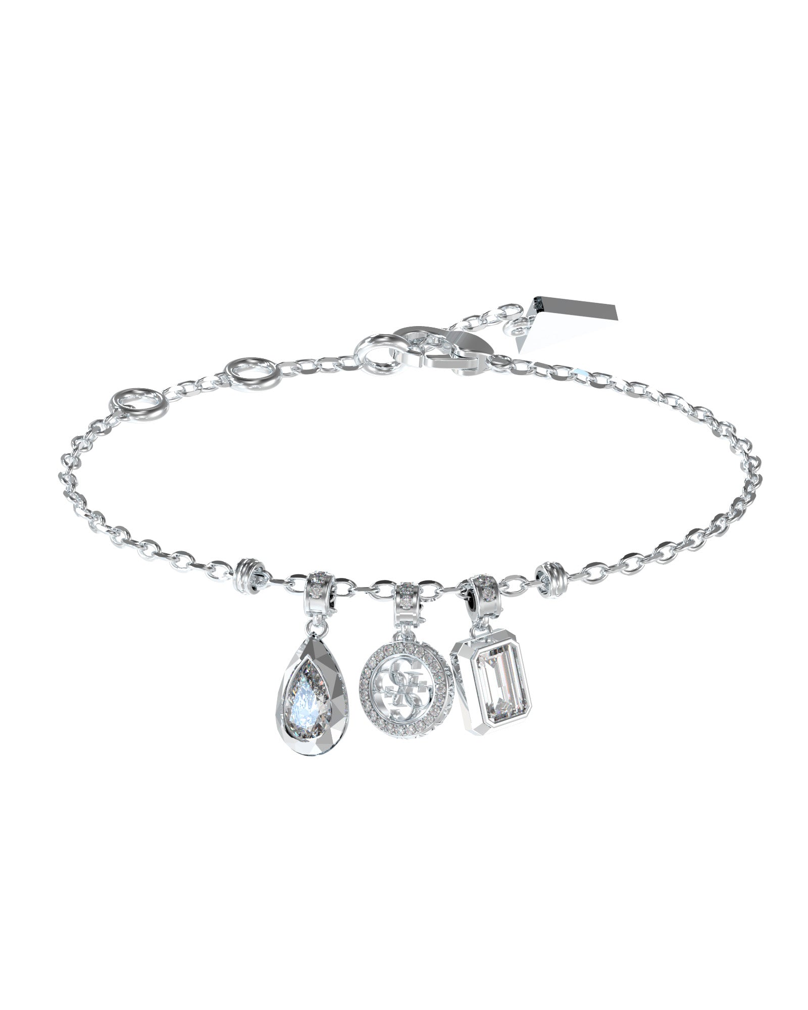 Pulsera Guess JUBB05241JWRHL Plateada