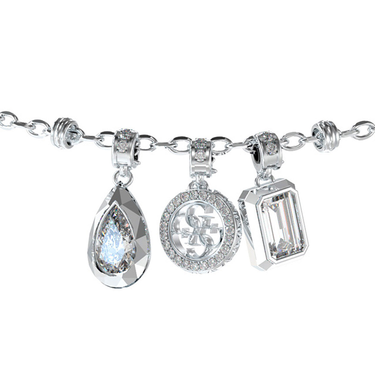 Pulsera Guess JUBB05241JWRHL Plateada