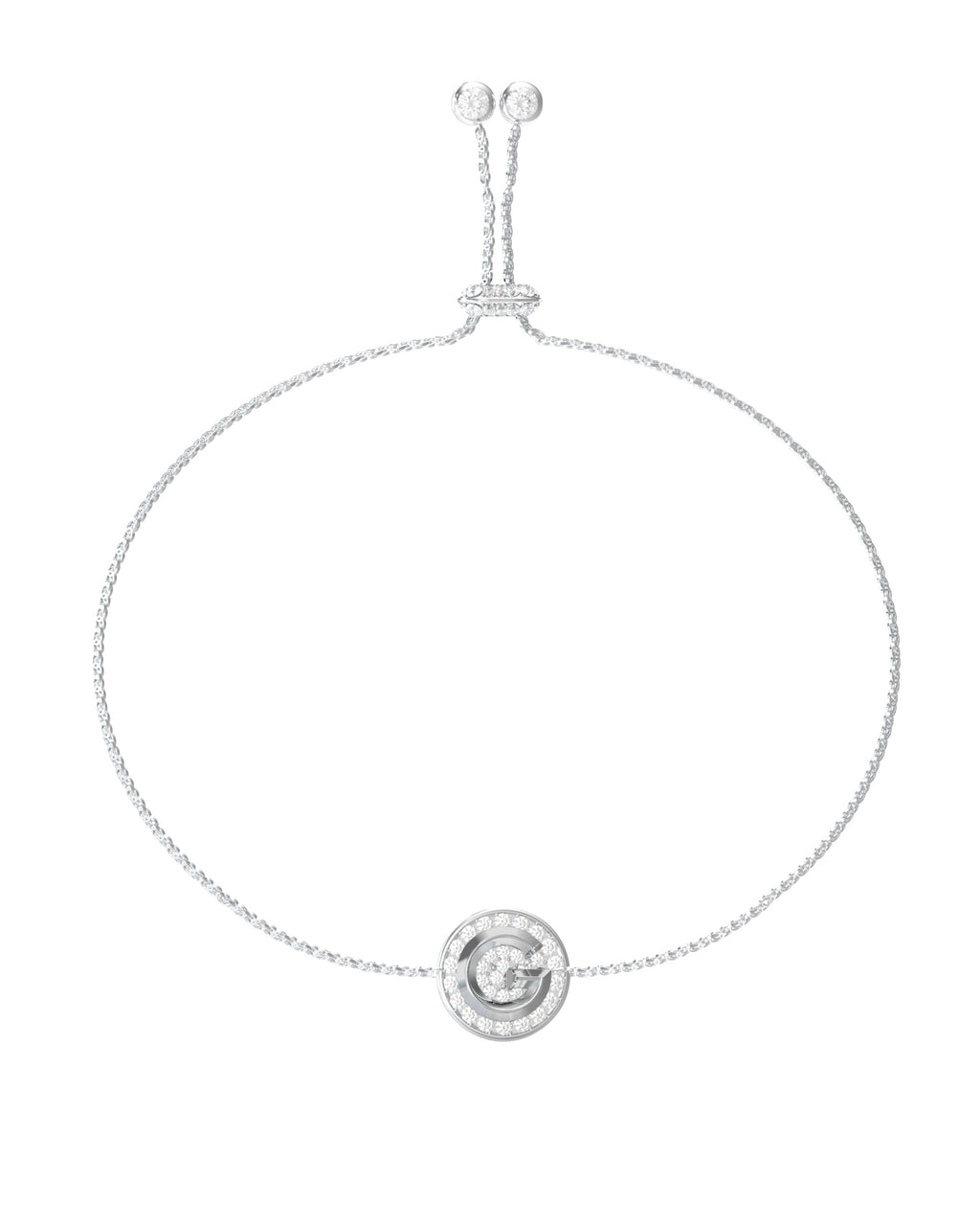 Pulsera Guess Plateada JUBB05447JWRHT/U